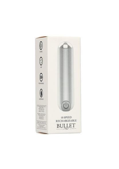 BGT - 10 Speed Rechargeable Bullet - Silver