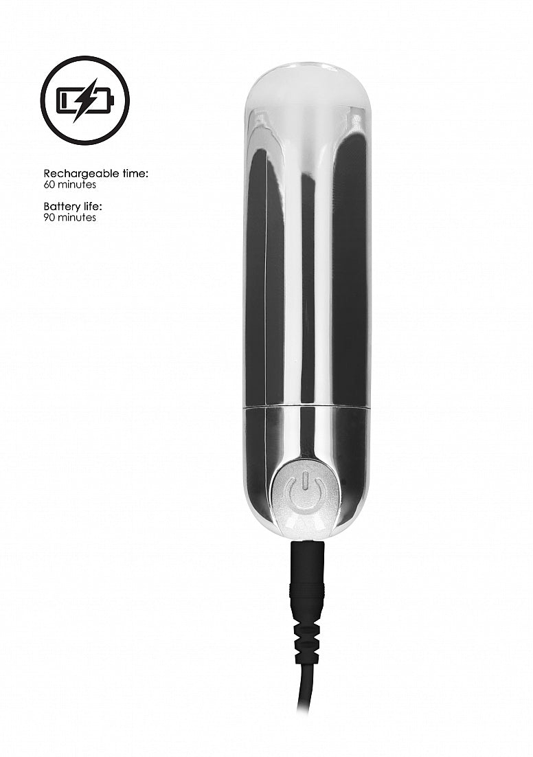 BGT - 10 Speed Rechargeable Bullet - Silver