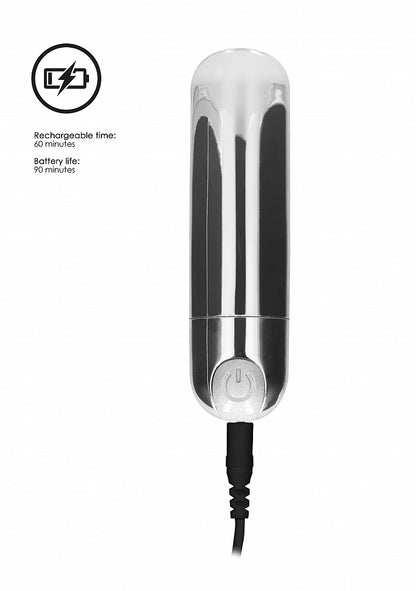 BGT - 10 Speed Rechargeable Bullet - Silver