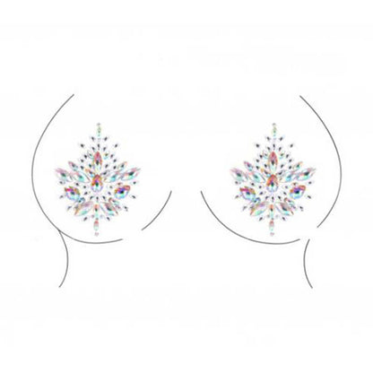 Dazzling Nipple Bling Sticker