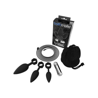 Lot de 4 plugs anaux vibrants d'entraînement