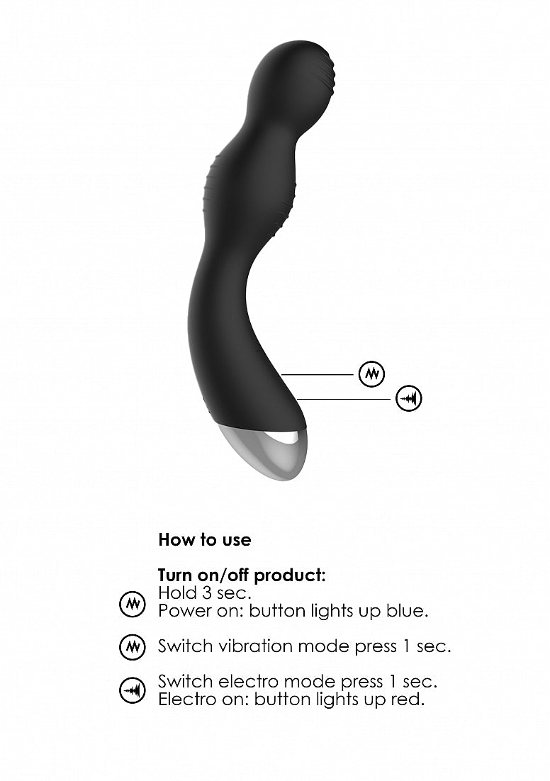 Electro Shock - G-Spot Vibrator - Black