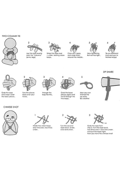 Corde en nylon japonaise Aïe ! - 10 m Noir