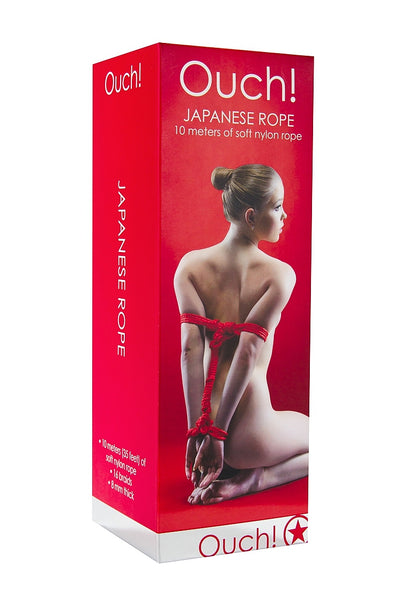 Japanese Rope Ouch! - 10 m Red