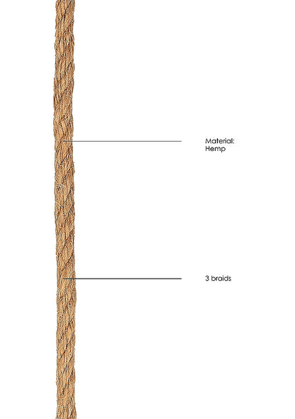 Shibari Rope - 10m - Brown