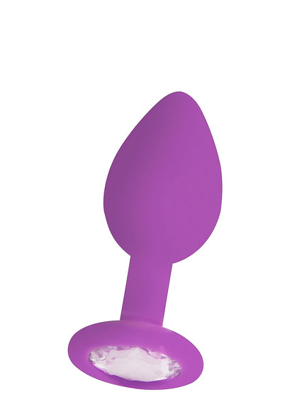Plug anal diamant standard - Violet