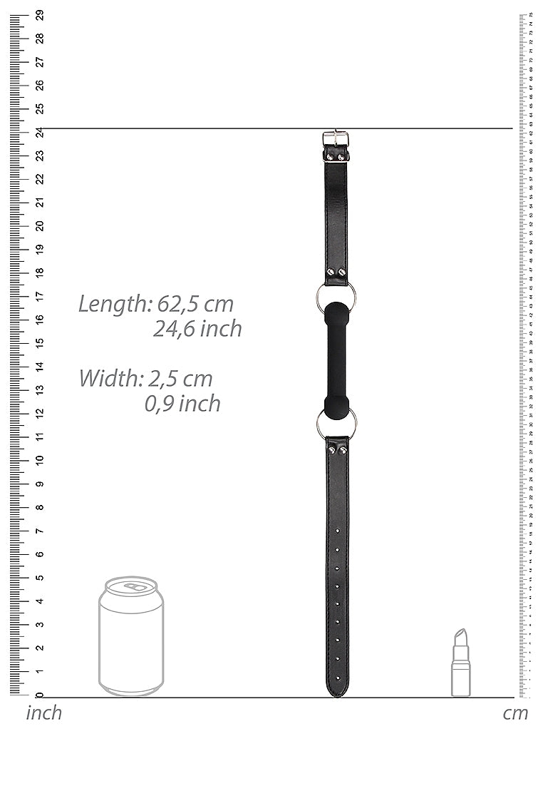 Ouch! Bit Gag - Black