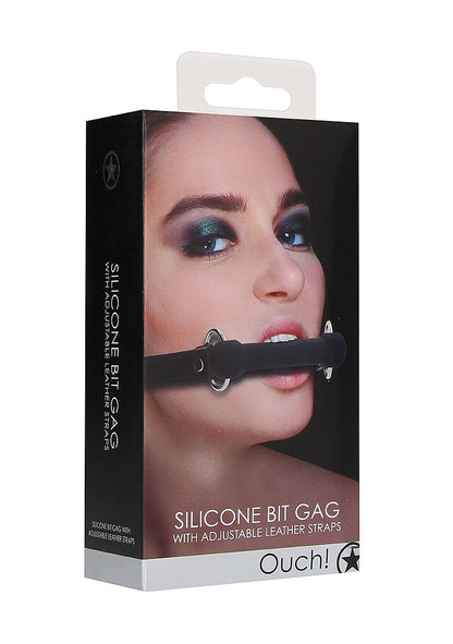 Ouch! Bit Gag - Black