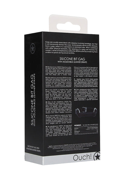 Ouch! Bit Gag - Black
