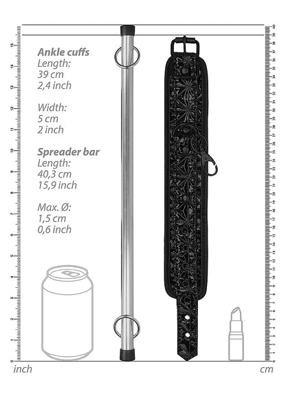 Shots - Luxury Spreader Bar - Black