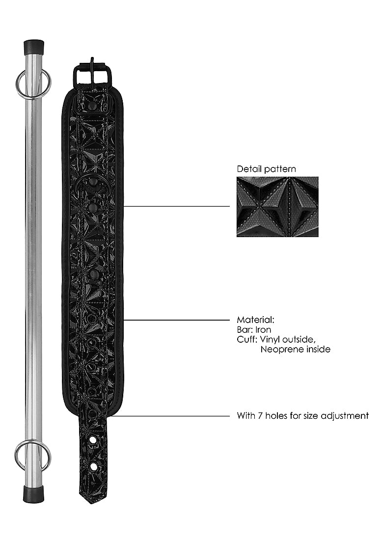 Shots - Luxury Spreader Bar - Black