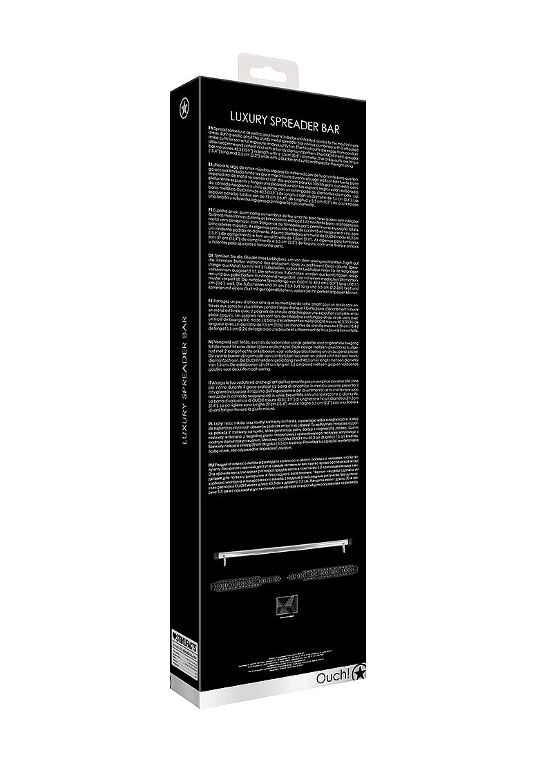 Shots - Luxury Spreader Bar - Black