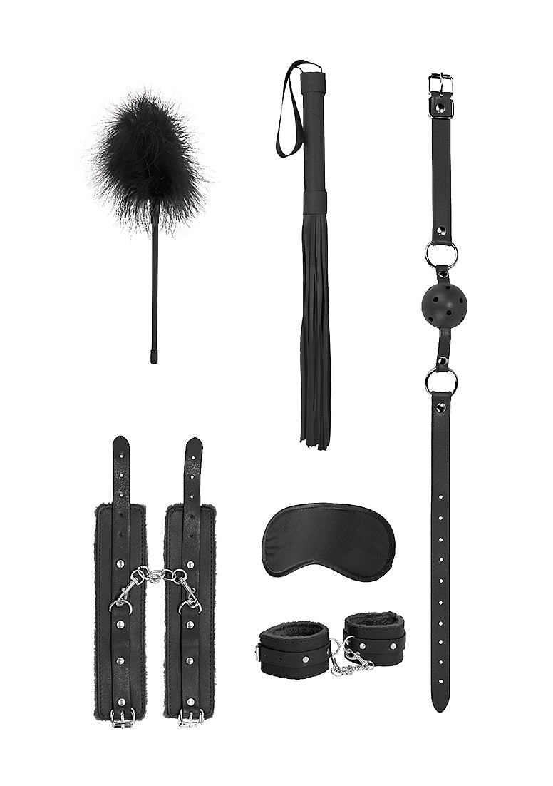 Kit de Bondage para Principiantes Negro - Ouch!