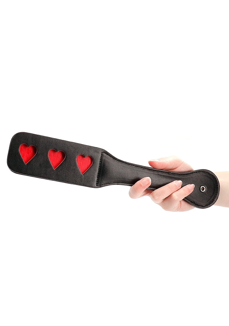 Ouch! Paddle - HEARTS - Black