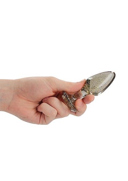 Juego de plugs anal en acrílico - Dorado