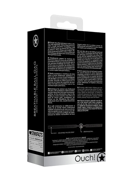 V&V Adjustable Breathable Gag