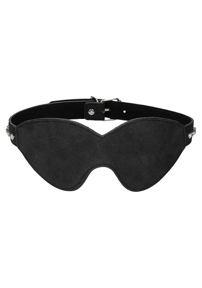 Diamond Studded Eye-Mask - Black