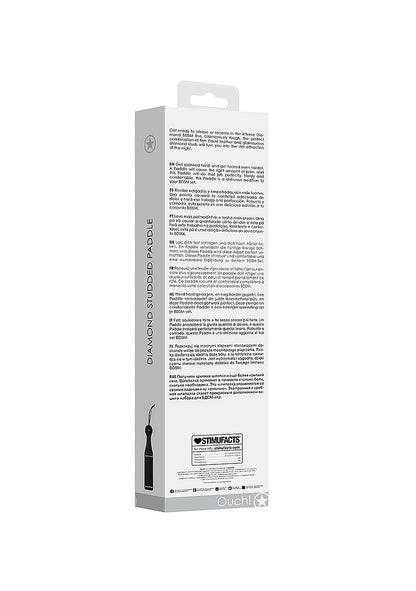 Pala con Diamantes incrustados Negra - Ouch!