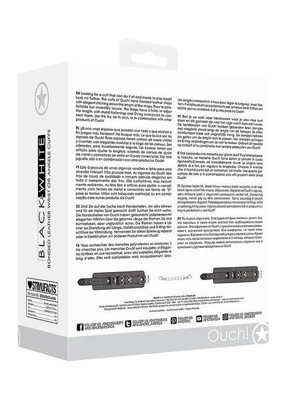 Bonded Leather Hand or Ankle Cuffs