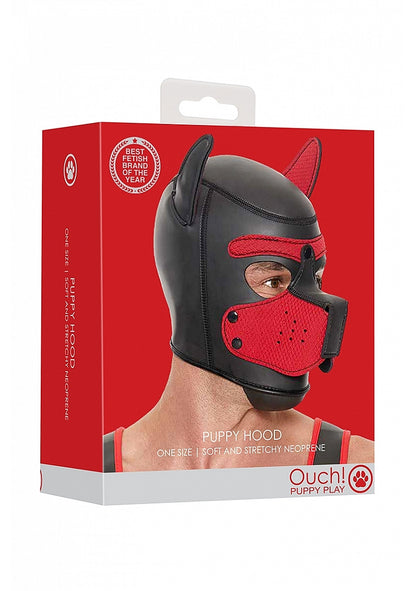 Ouch Puppy Play - Neoprene Puppy Hood