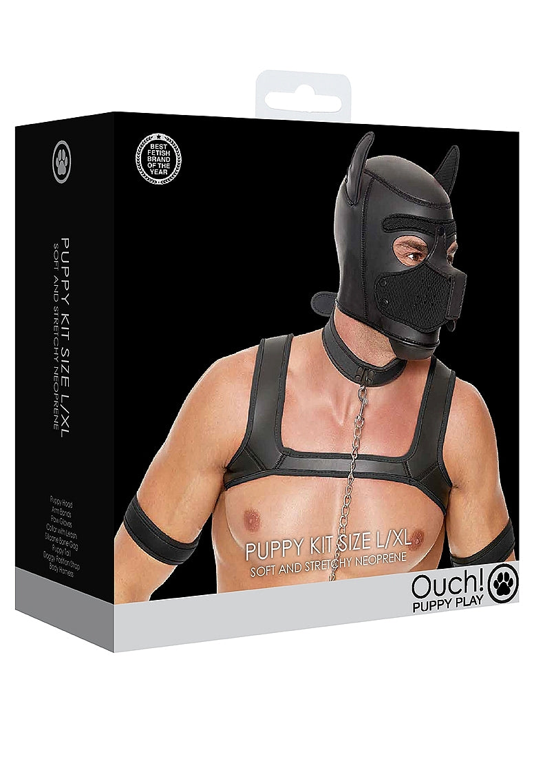 Ouch Puppy Play - Neoprene Puppy Kit L/XL