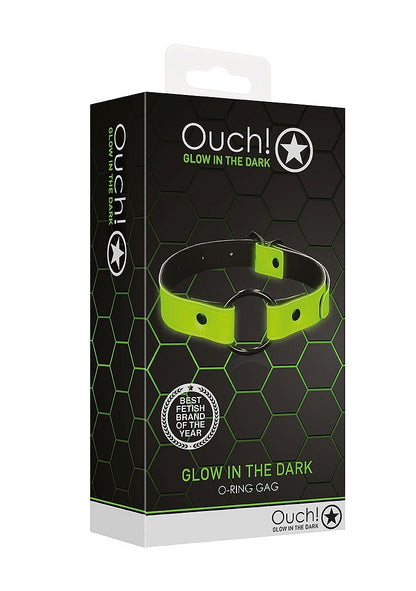 Ouch! - O-Ring Gag - Glow in the Dark - Neon