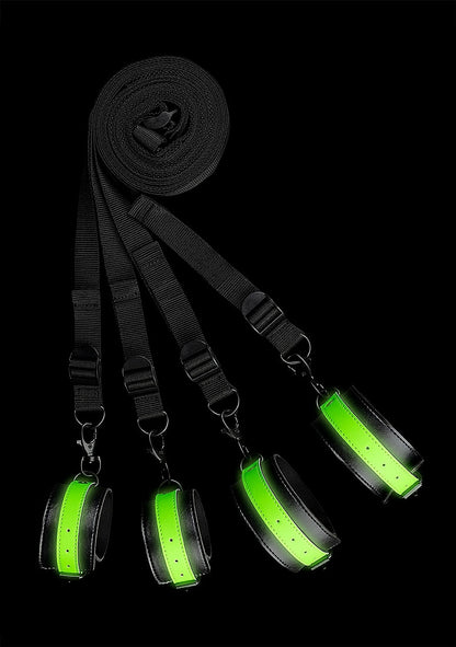 Bed Bindings Restraint Kit - GitD - Neon