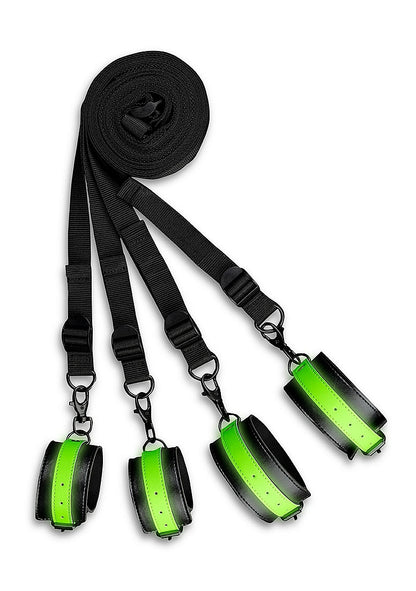 Bed Bindings Restraint Kit - GitD - Neon