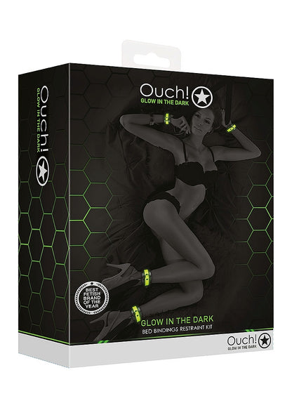 Bed Bindings Restraint Kit - GitD - Neon