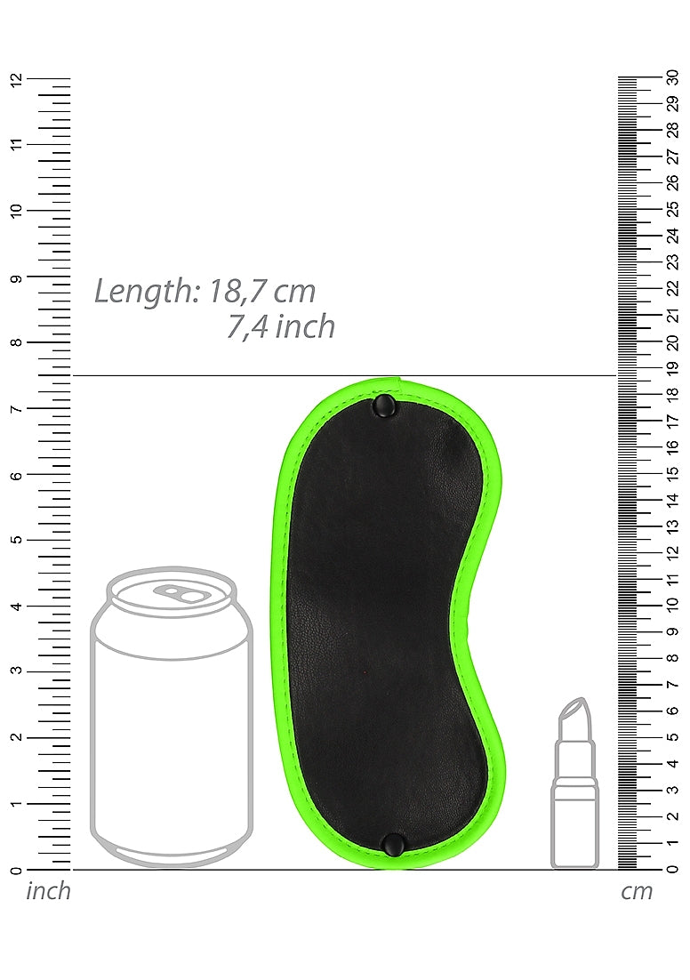 Eye Mask - Glow in the Dark - Neon