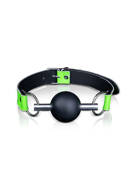 Solid Ball Gag - Glow in the Dark - Neon