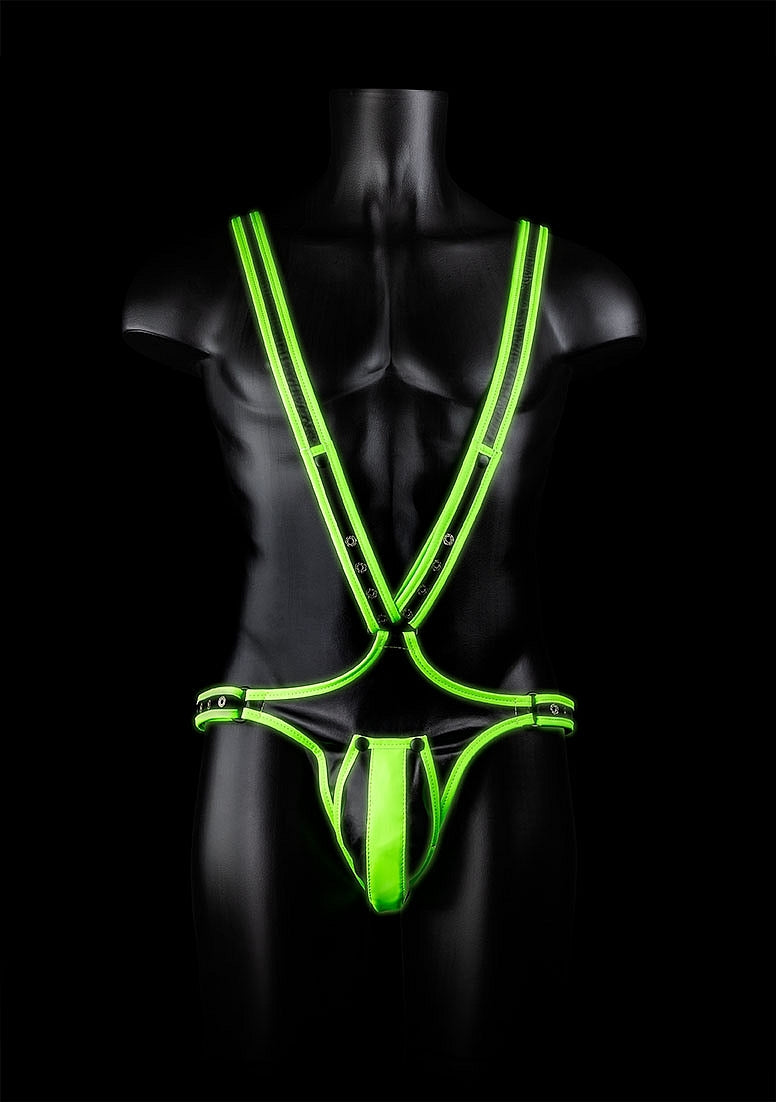 Full Body Harness - GitD - Neon