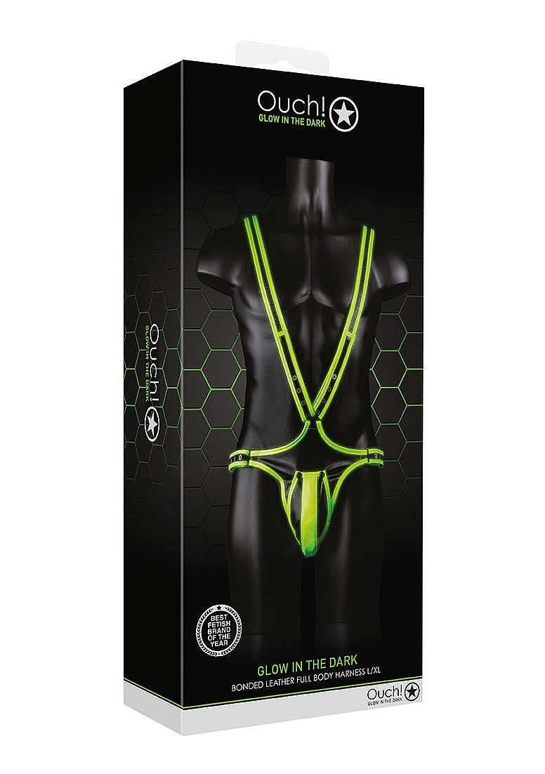 Full Body Harness - GitD - Neon