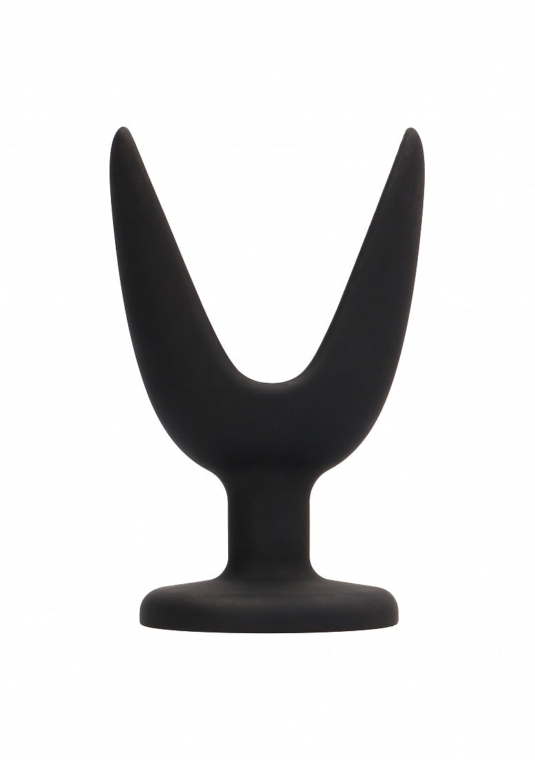 Plug anal - Split #1 - 4 pouces - Noir