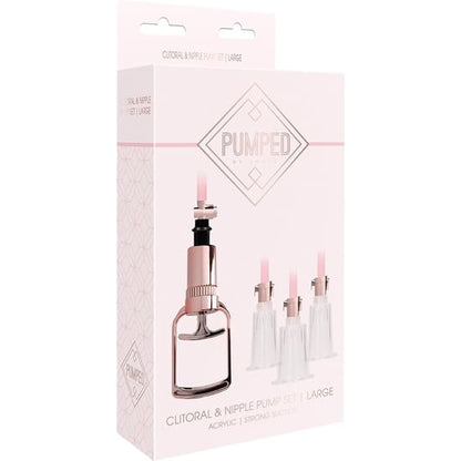 Pumped - Clitoral & Nipple Pump Set Large