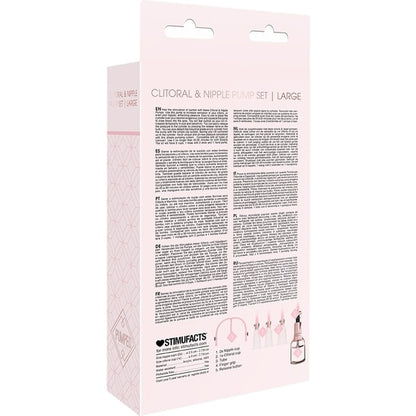 Pumped - Clitoral & Nipple Pump Set Large