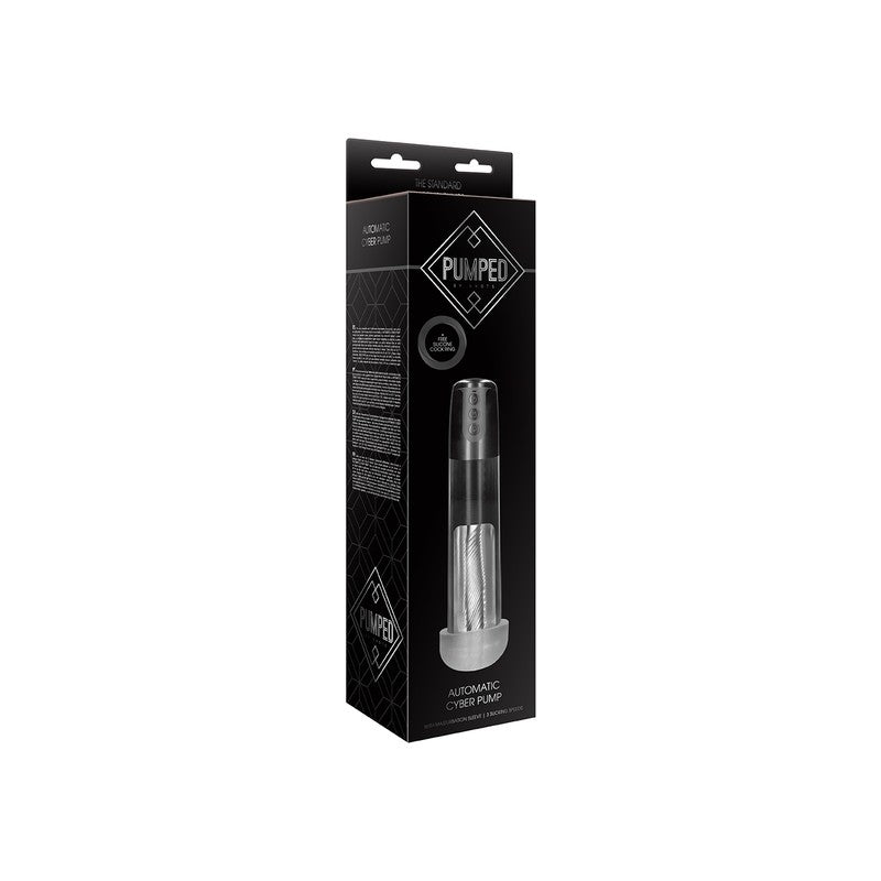 Bomba automática Cyber Pump con funda de masturbación