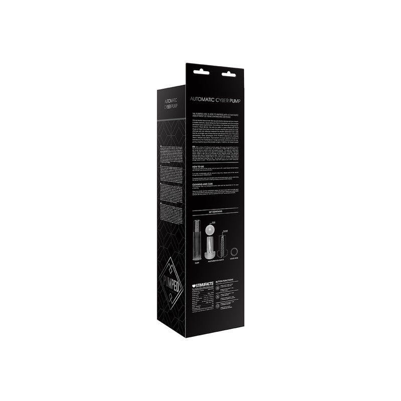 Bomba automática Cyber Pump con funda de masturbación