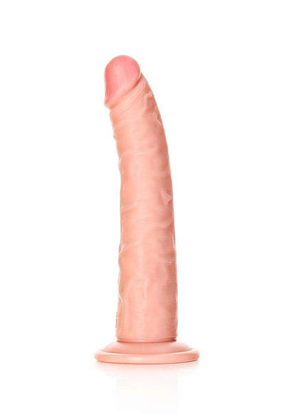 Slim Realistic Dildo with Suction Cup - 8"/20.5