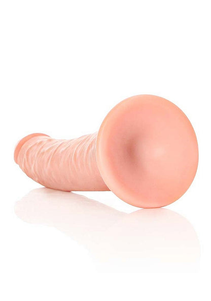 Slim Realistic Dildo with Suction Cup - 8"/20.5