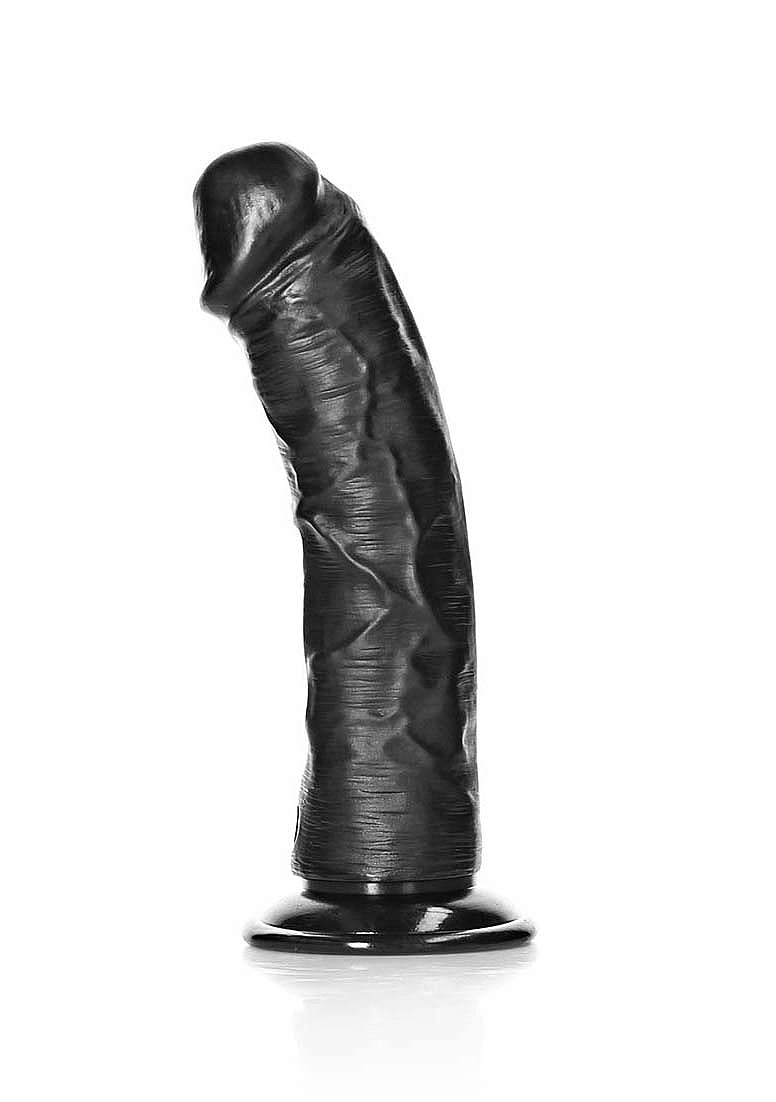 Curved Realistic Dildo with Suction Cup 6"
