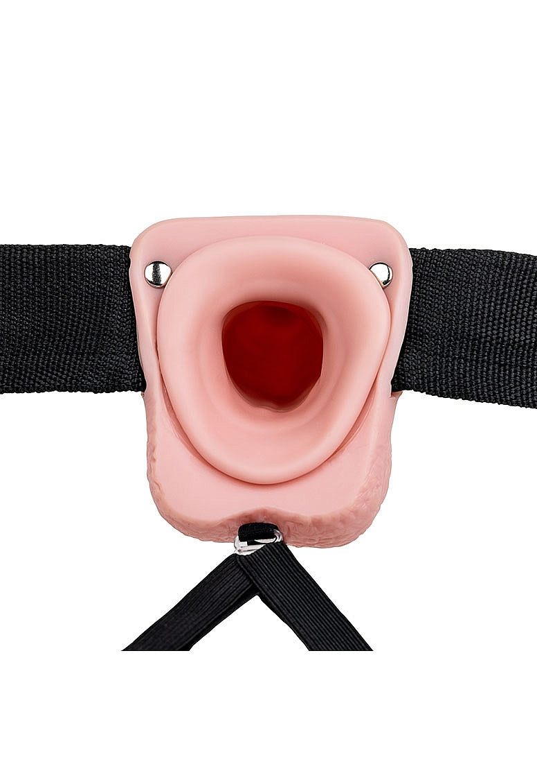 Hollow Strap-on with Balls 18 cm