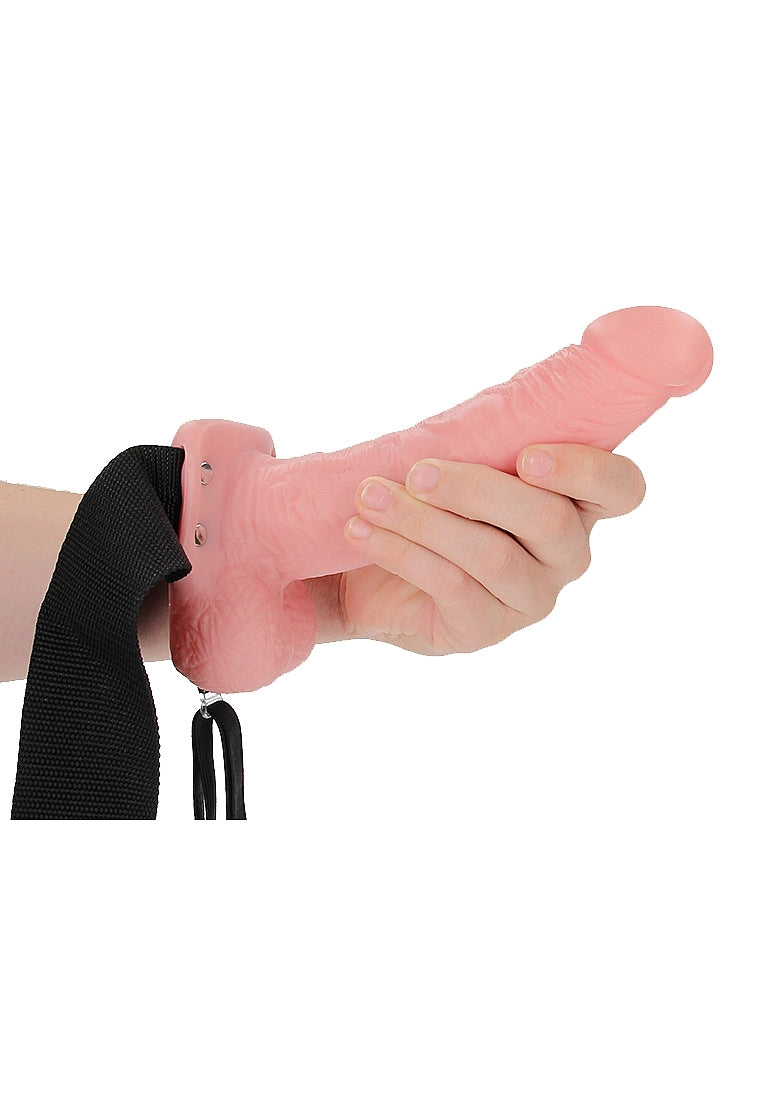Hollow Strap-on with Balls 18 cm