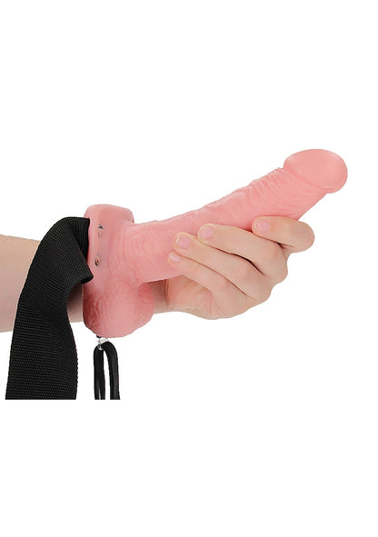 Hollow Strap-on with Balls 18 cm