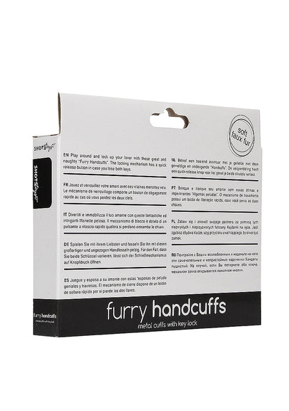 Furry Handcuffs - Black