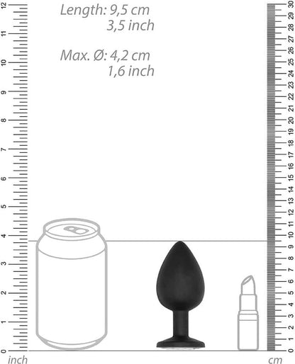 N0. 91 - Self Penetrating Butt Plug - Black