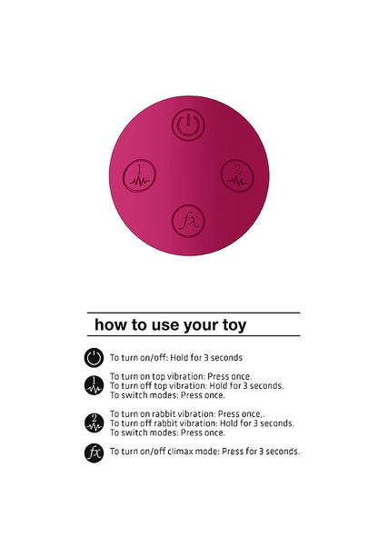 Kyra - Pulse Clitoral Rabbit - Pink