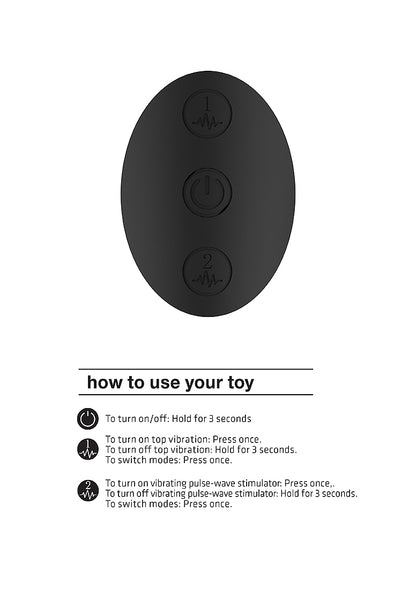 Enora - Wand & Vibrator - Black