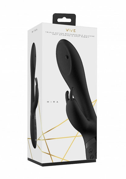 Vive - Mira - Spinning G-spot Rabbit - Black