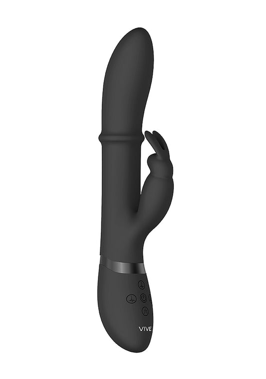 Halo - Stimulating Rings, Vibrating G-Spot Rabbit - Black